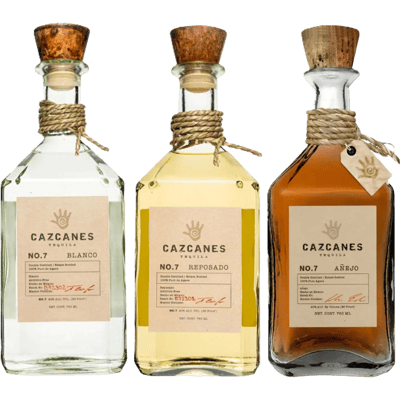Cazcanes Tequila Combo (1x Blanco + 1x Reposado + 1x Añejo)