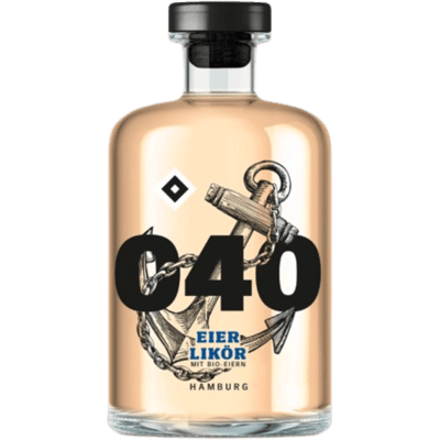 040 Egg liqueur - refined with 040 Rum
