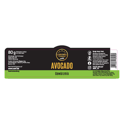 Avocado Gewürzmix