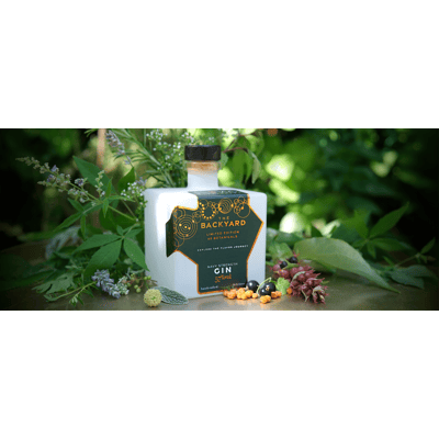 SNOWO Distillers THE BACKYARD 2024 Navy Strength Gin - Limited Edition