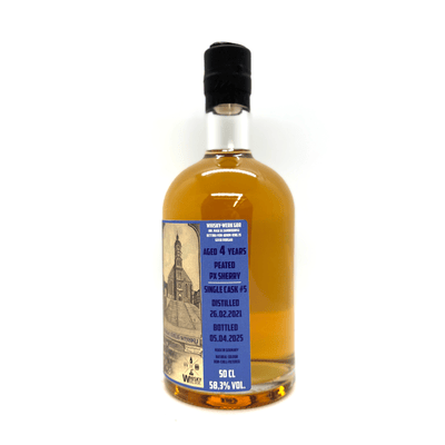 Whisky factory Caogad Tri 4 2021-2025 - ex PX Sherry Cask & peated