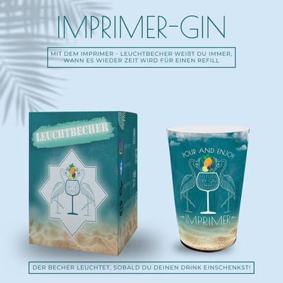 Imprimer Dry Gin [Special offer: 1x LED light cup free with every order]