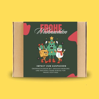 Geschenkset Frohe Weihnachten (7 nachhaltige Produkte aus Deutschland)