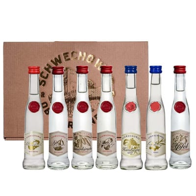 Schwechower Kleine Schnäpse - Geschenkset (7x Brände)