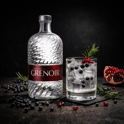 Zu Plun Grenoir Gin Pomegranate - London Dry Gin