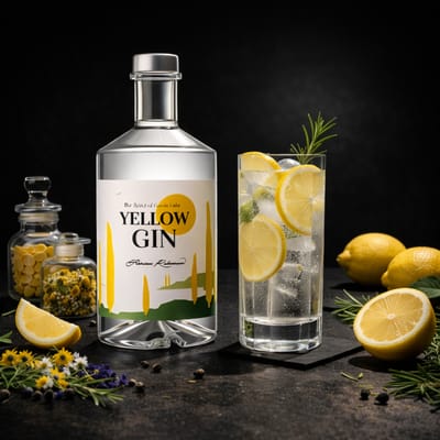 About Plun Yellow Gin - London Dry Gin
