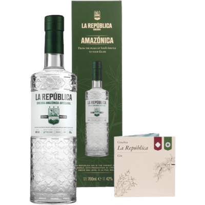 La República Gin Amazónica as a gift set - Dry Gin