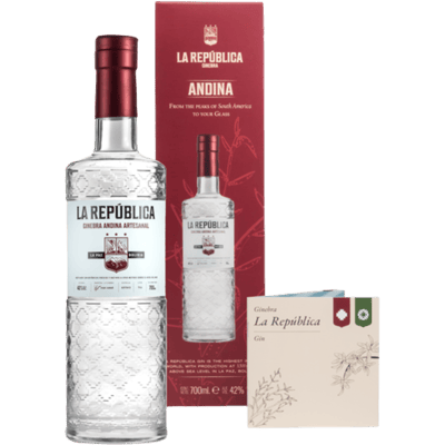 La República Gin Andina als Geschenkset - Dry Gin