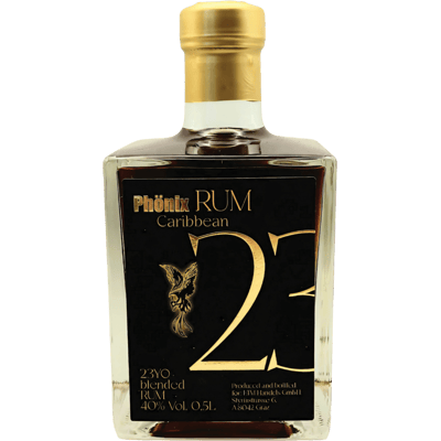 Phoenix Rum Caribbean 23YO - Black Design