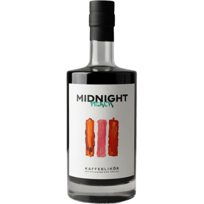 Midnight Peach - coffee liqueur