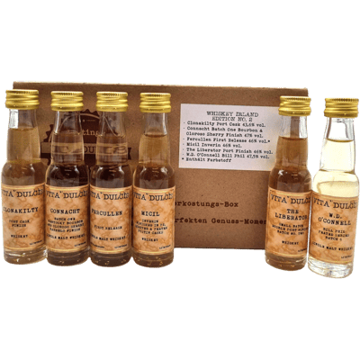 Whisky Tasting Set | Geschenkset | Probierset: Irland Edition No. 2 (6x Whisky Minis) | Vita Dulcis