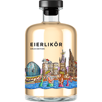 WeiLa Eierlikör mit Grappa - Tilly Städte Editionen - Köln