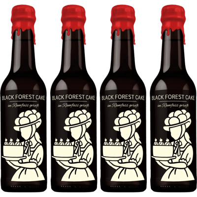 4x Black Forest Cake - Rum Barrel Aged Imperial Stout