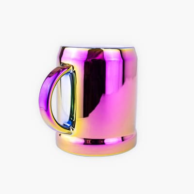 LOGOKrug Kaffeekrügerl Pink Alien in Flip Flop Pink