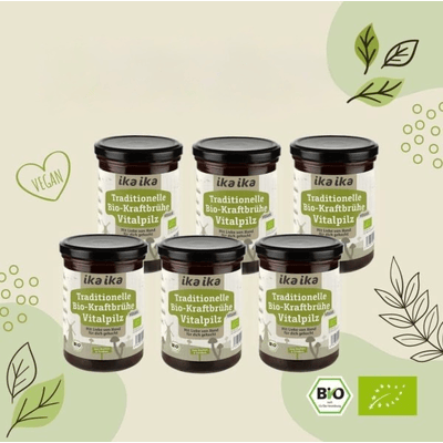 6x Bio-Vitalpilzbrühe VEGAN
