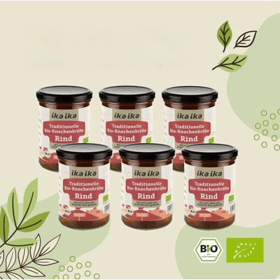 6x Bio-Knochenbrühe Rind / Bone Broth nach TCM