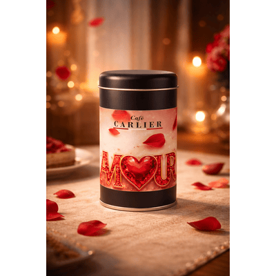 Café Carlier AMOUR - ganze Kaffeebohnen