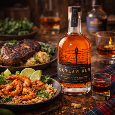 The Flagship Outlaw Rum - Brown rum