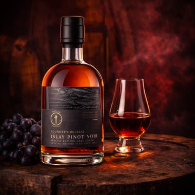 THE OUTLAW RUM Founders Strength - Islay Pinot Noir Cask