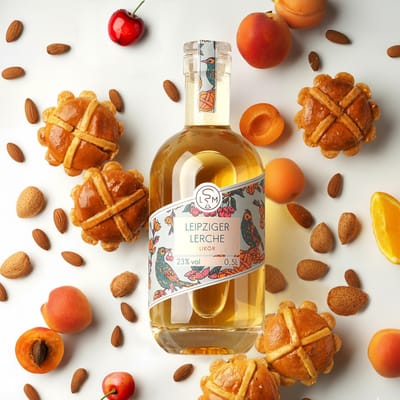 Leipziger Lerche liqueur - pastry liqueur with a hint of marzipan