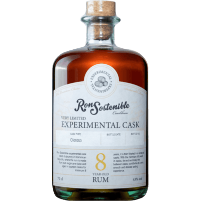 Ron Sostenible Experimental Cask Oloroso 8yo - Dark Rum