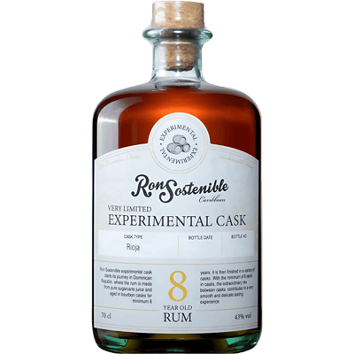 Ron Sostenible Experimental Cask Rioja 8yo - Dark Rum