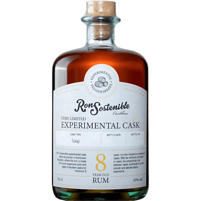 Ron Sostenible Experimental Cask Tokaji 8yo - Dark Rum