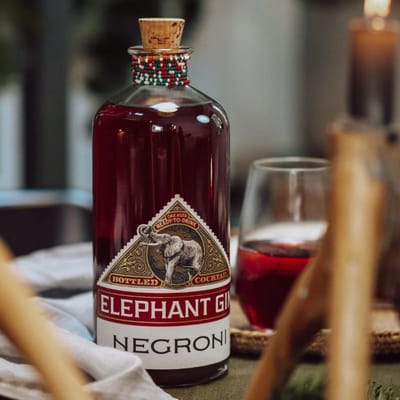 Elephant Gin Negroni - Pre Mixed Cocktail