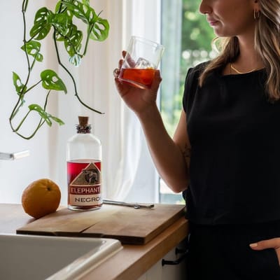 Elephant Gin Negroni - Pre Mixed Cocktail