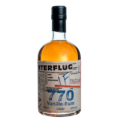 Interflug 770 - Vanilla rum liqueur