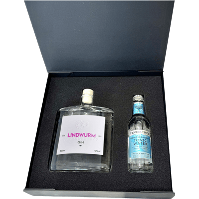 Lindwurm Gin Geschenkbox Sommer Edition (1x Sommer Gin + 1x Tonic Wasser)