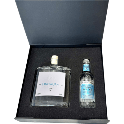 Lindwurm Gin Geschenkbox Winter Edition (1x Winter Gin + 1x Tonic Wasser)