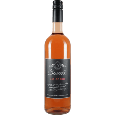 Somée Merlot Rosé dealcoholized - non-alcoholic rosé wine