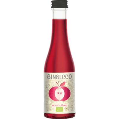 Wiesenkiez SinSecco Red 200ml - non-alcoholic sparkling wine alternative