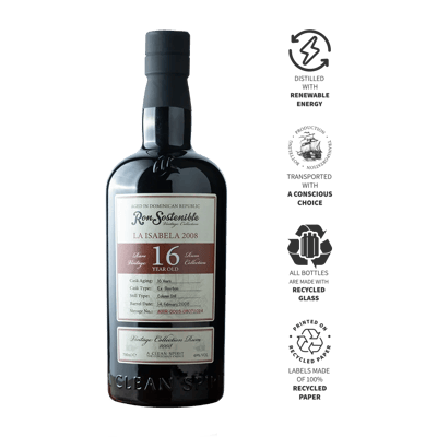 Ron Sostenible 16 YO La Isabela - Dark Rum