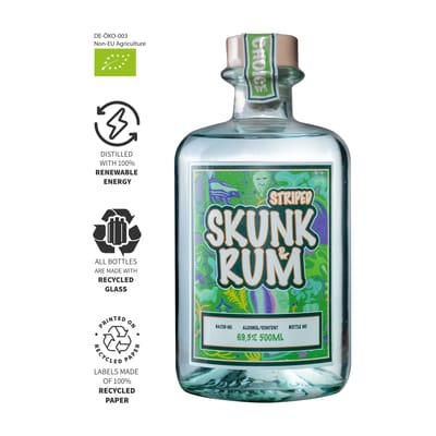 SKUNK RUM STRIPED - white rum