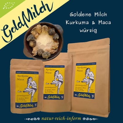 Turmeric-Maca GoldMilk - Ayurvedic drink powder