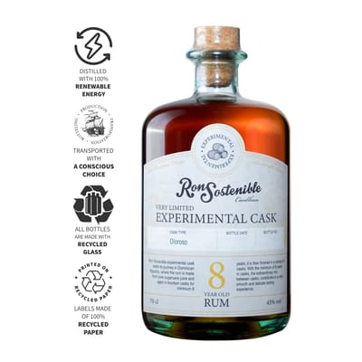 Ron Sostenible Experimental Cask Oloroso 8yo - Dark Rum