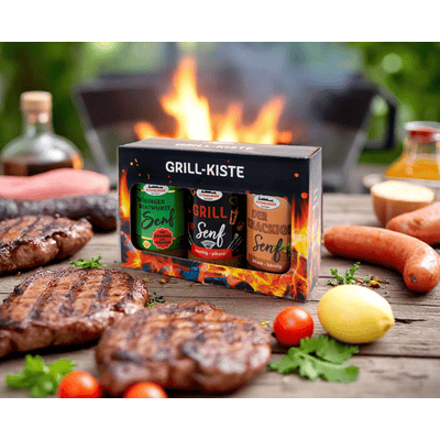 Geschenkset Grill Kiste