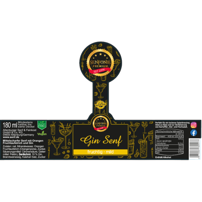 Altenburger Gin Mustard Premium