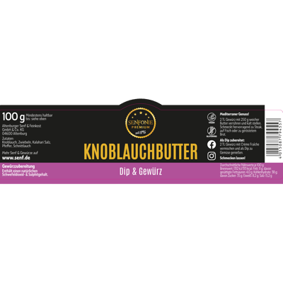 Altenburger Knoblauchbutter Premium - Gewürz