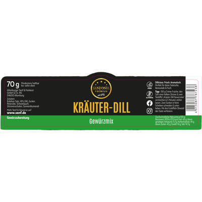 Altenburger Kräuter Dill Gewürzmix