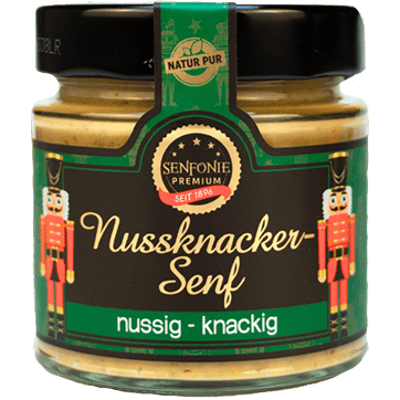 Premium Box Weihnachten (1x Nussknacker Senf + 1x Weihnachtssenf + 1x Engel Senf)
