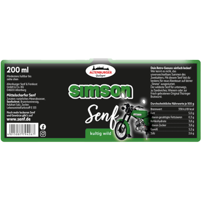 Altenburger Simson Senf