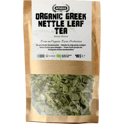 APSOGO organic nettle tea from Greece