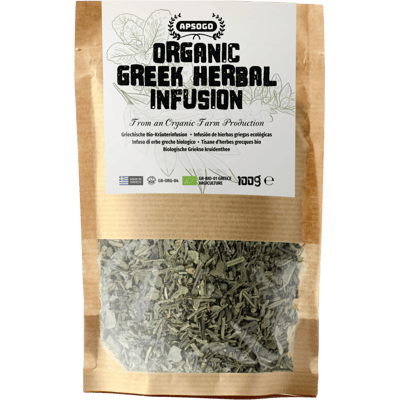 APSOGO organic herbal tea from Greece