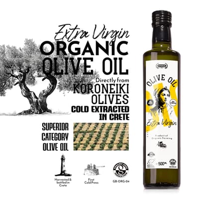 Apsogo Extra Natives Bio Olivenöl aus Griechenland