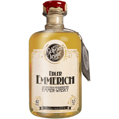 Schwarzbrannt Edler Emmerich - Bio Emmer-Whisky
