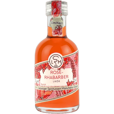 Leipziger Rose-Rhabarber Likör