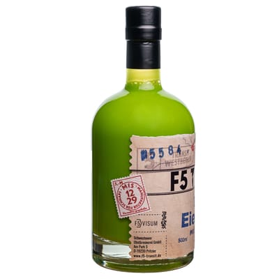 DDR Eierlikör PISTAZIE 0.5l (20%Vol) No. 5584 Schwechower F5-Transit